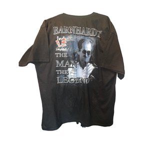 EUC Dale Earnhardt Sr Black tshirt The Man The Myth The Legend Sz